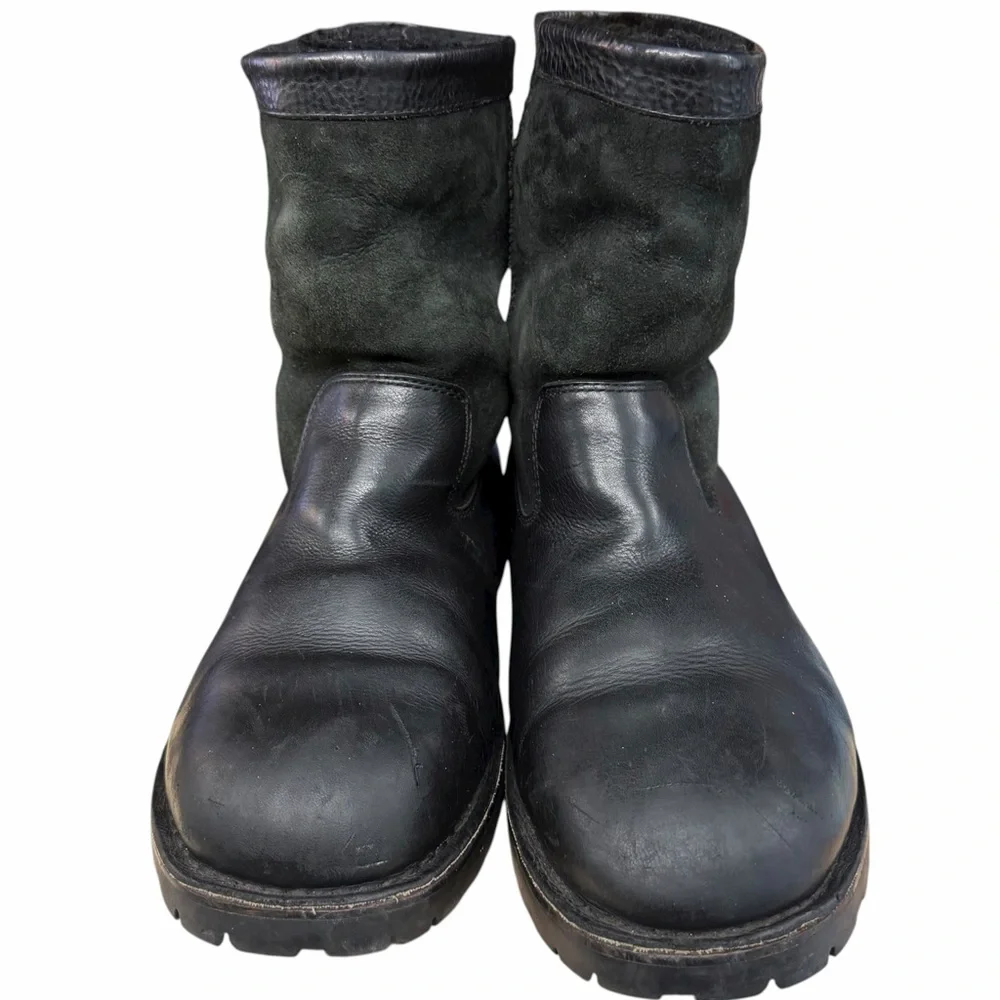 UGG Australia Leather & Suede‎ Mid-Calf Boots – Size 12 Men